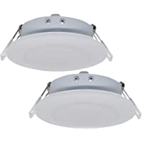 Facon LED Empotrable Techo Luz con Muelle- 4.5 inch12 V DC Interior Luz con Regulablesde para Autocaravanas- Caravanas…